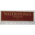 Vintage bookmark - Waterstone's Booksellers, Sh...