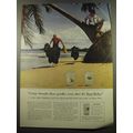 1960 Rums of Puerto Rico Ad - George thought those poodles were after his Rum