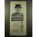 1960 Beefeater Gin Advertisment - Beefeater Beefeater