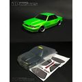 Clear RC Body Mustang Notchback 1/10 OnRoad Car...