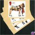GB PHQ's mint set 1997 - The Queen's Horses