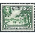 British Guiana 1934 SG288 1c Green Mounted Mint...