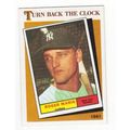 1986 Topps Roger Maris Turn Back the Clock card...