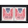 CVP32 22c Shield Very Fine MNH Pair PA4975