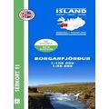 Island Serkort 11 Borgarfjordur