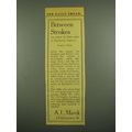 1915 A.L. Marek Racinewis Canoes Ad - Number Three