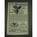 1933 Redfield Micrometer Sight Ad - Real Micrometer sight positive locking