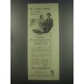 1954 The Standard Life Assurance Ad - It's a fine school - but can we afford it?