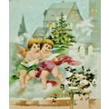 1905 Christmas Baby Angel's Church Town SInging...