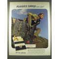 1965 Player's Cigarettes Ad - Player's tipped taste right