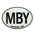 Mayberry USA MBY North Carolina Oval Car Magnet