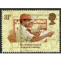 1984 50th Anniversary of British Council 31p Mu...
