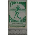 1976 programme Yeovil Town v. Nuneaton Borough,...