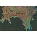 Wales Welsh From Outer Space Rare Astronomy Map...