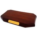 Mahogany Display Plinth Base 8x4" Top Ornaments...