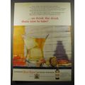 1954 Gilbey's Spey Royal Scotch Ad - so drink the drink that's nice to take