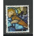 GB 2009 QE2 2nd Christmas Angel used SG 2991. (...