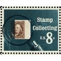 1474, MNH 8¢ Black Color Shift Freaky Error Sta...