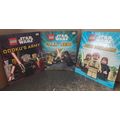 3 Lego Disney Star Wars Hardcover Books Jedi He...