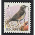 Belgium Redwing Bird Buzin 'Grive mauvis' 2f 19...