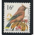 Belgium Bohemian waxwing Bird Buzin 'Jaseur Bor...