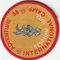 Scout Badge UK International Camp - Bisham Hall...