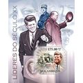 MOZAMBIQUE 2011 SHEET MNH DE GAULLE JFK KENNEDY...