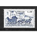 ITALY 1969 25L BLUE 1903 MAIL COACH SG 1250 M /...