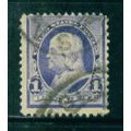 Used 219 1c Benjamin Franklin Average Plus M01936