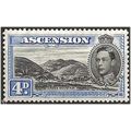 Ascension Island 1944 SG42d 4d Black & Ultramar...