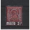 Malta.SG334 2 1/2d Saracenic Era.Mounted Mint.M...