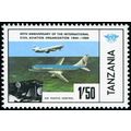Tanzania 1984, Aircraft, International Civil Av...