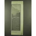 1912 Travelers Insurance Ad - A Silver Lining