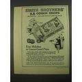 1916 Smith Brothers S.B. Cough Drops Ad - Melodeon