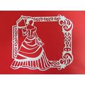 6 x Tonic Die Cuts Elegant Emma