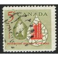 Canada 1958 Centenary of Oil Industry 5c Olive ...