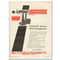 A H NILSON MACHINE COMPANY 1931 Rotary wire str...