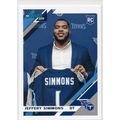 2019 Donruss Football Base 258 Jeffery Simmons ...