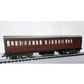 HORNBY MECCANO - BURGUNDY 1st Class COACH - TIN...