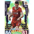 Match Attax 2017/2018 375 James Milner Set-Piec...