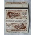 Matchbook Cover The Old Liverpool House, Picker...