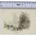 Vintage engraving: Knightsbridge