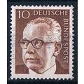 Germany 1970 SG1536 ge97 President Heinemann 10...