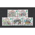 St Helena.Christmas.Children's Paintings set of...