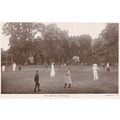 Tennis Courts at Hertford Castle Antique Herts ...