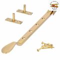 SOLID BRASS VICTORIAN 10" WINDOW CASEMENT STAY ...