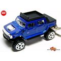 KEYCHAIN BLUE HUMMER H2 PICKUP TRUCK