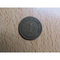 1893a 1 Pfennig Germany Empire Coin