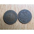 1901a 1 Pfennig Germany Empire Coin