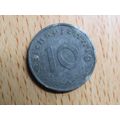 1943a 10 Pfennig Germany Third Reich Coin